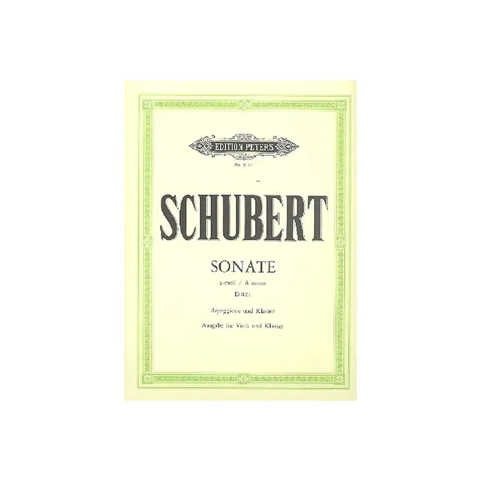 Sonate a-Moll D821 für Arpeggione und Klavier