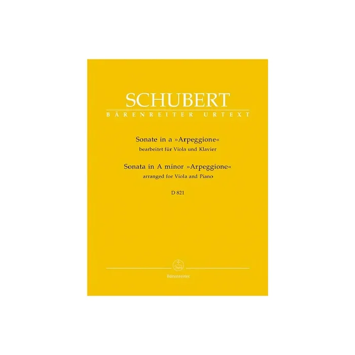 Sonate a-Moll D821 für Viola und