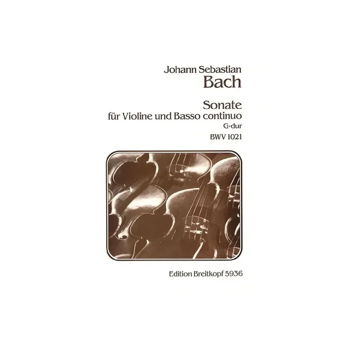 Sonate G-Dur BWV1021