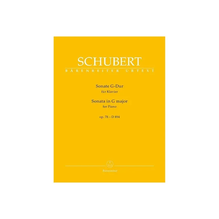 Sonate G-Dur op.78 D894