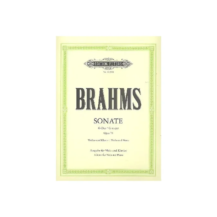 Sonate G-Dur op.78 für Violine und Klavier