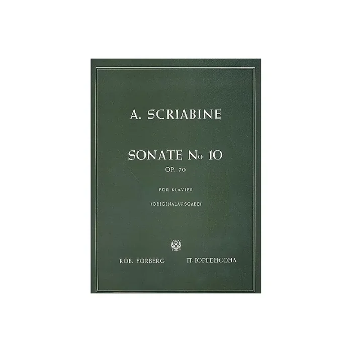 Sonate Nr.10 op.70 für Klavier