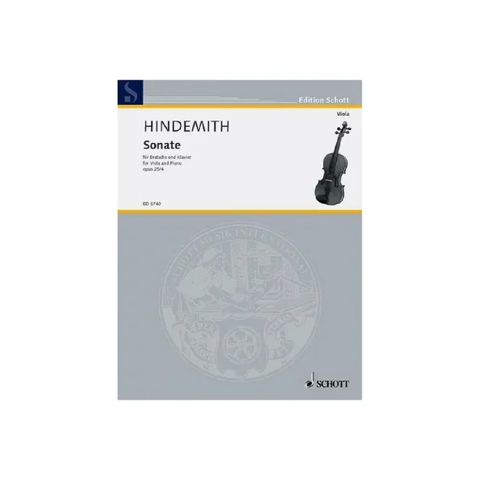 Sonate op.25,4 für Viola und Klavier