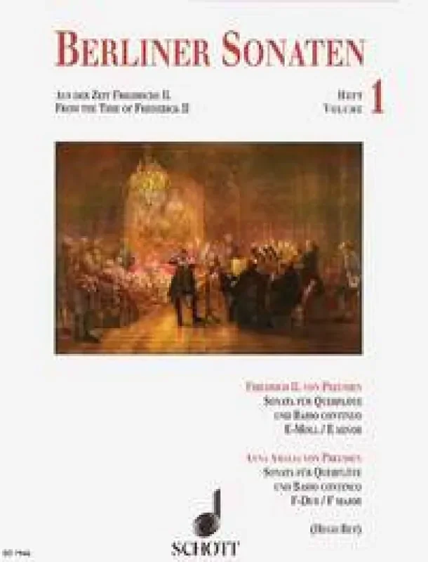 Sonaten E + F (Arr. Reinhard Matthias Ruf) Flöte mit Begleitung