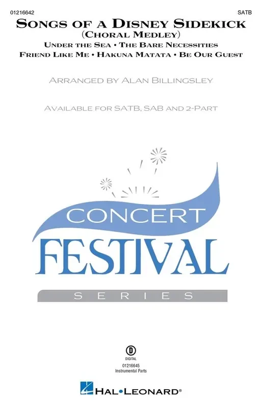 Songs of a Disney Sidekick (Choral Medley) (Arr. Alan Billingsley) Gemischter Chor mit Begleitung