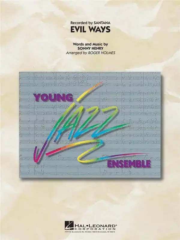 Sonny Henry Evil Ways (Arr. Roger Holmes) Jazz Ensemble