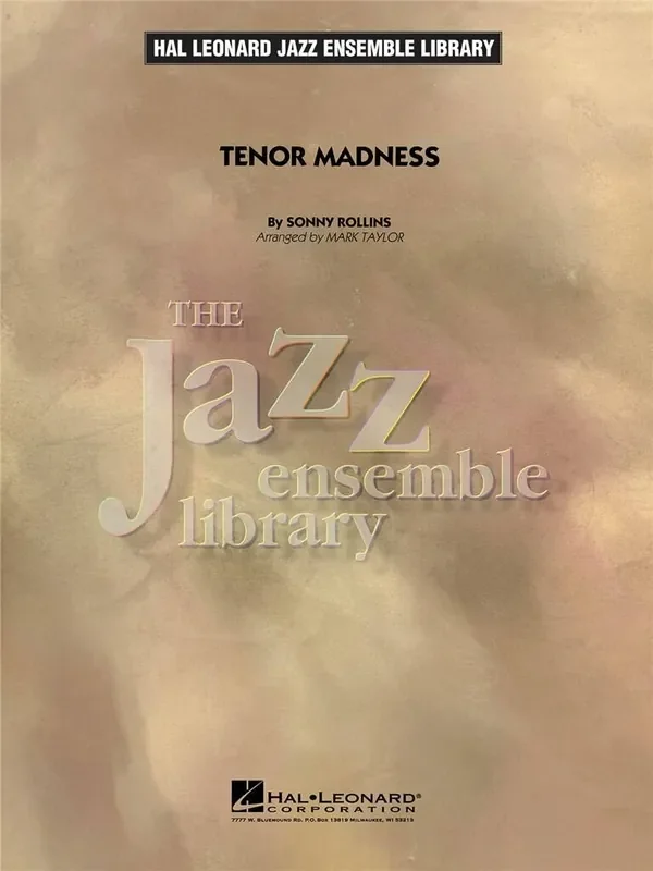 Sonny Rollins Tenor Madness (Arr. Mark Taylor) Jazz Ensemble