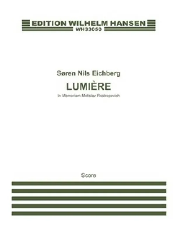 Søren Nils Eichberg Lumière Streichensemble