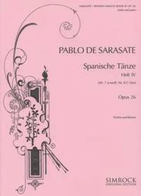 Spanish Dances op. 26 Band 4 Violine mit Begleitung