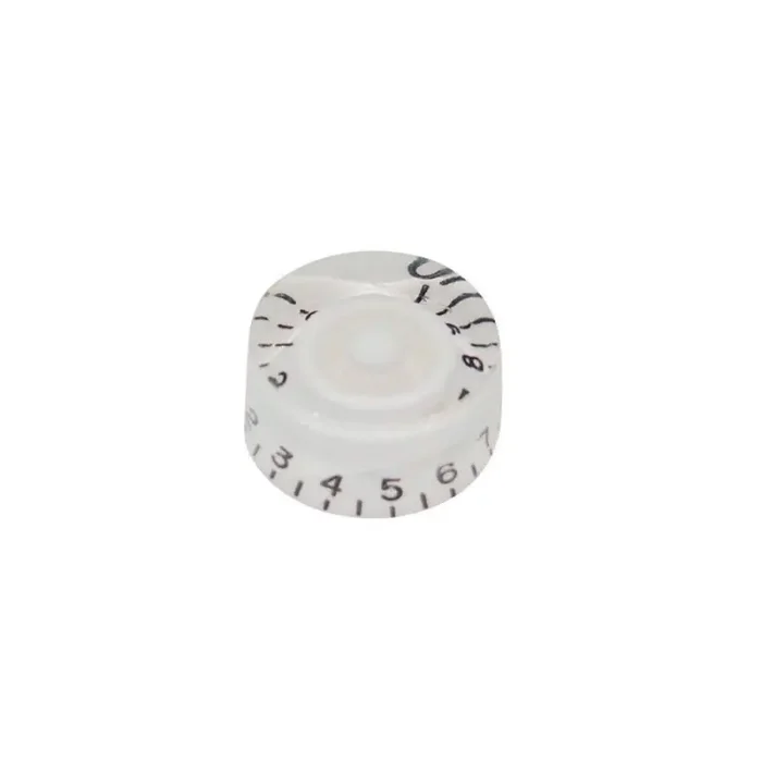 Speed knob (hatbox), transparent white