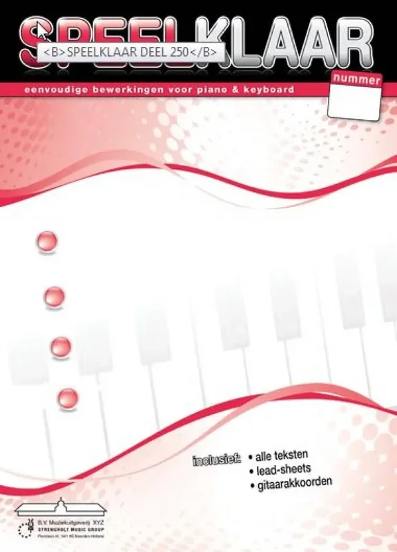 Speelklaar 250 Juli 2008 Melodie, Text, Akkorde