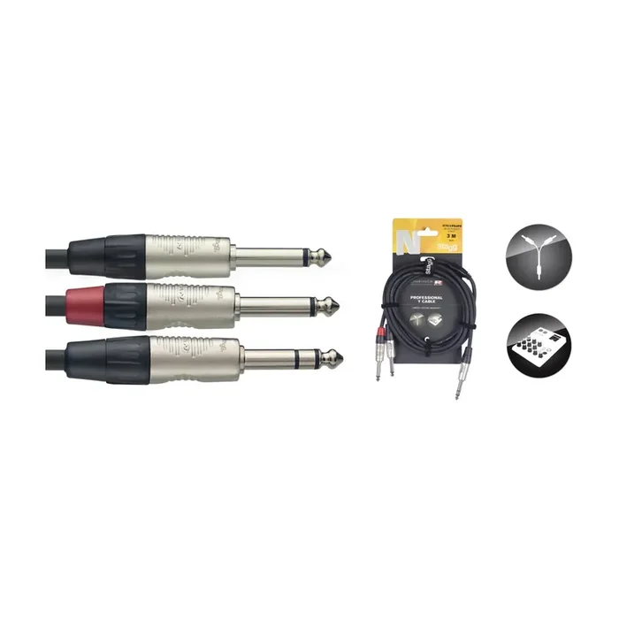 Stagg NYC3/PS2PR Y-Kabel