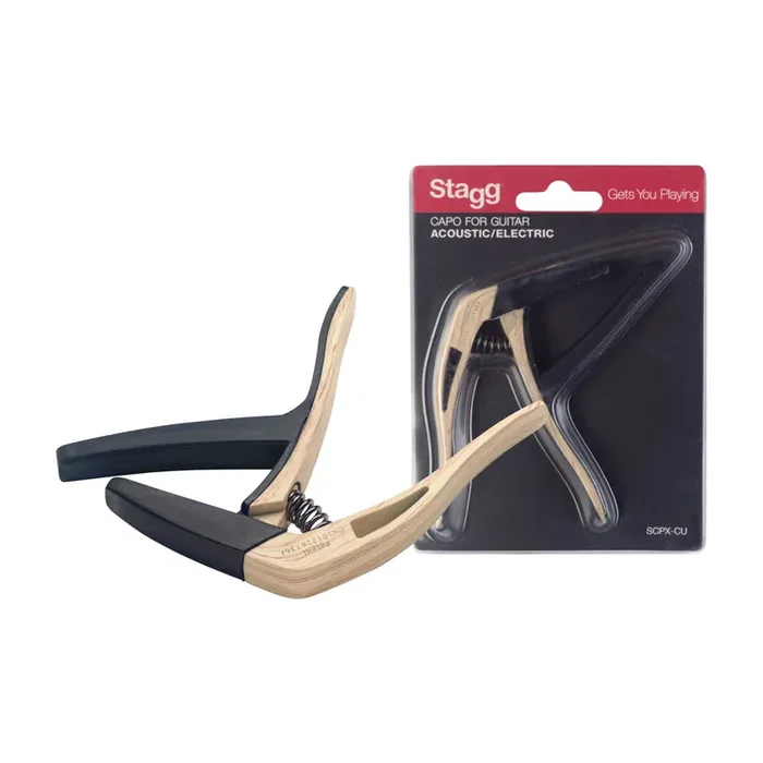 Stagg SCPX-CU CLWOOD Kapodaster