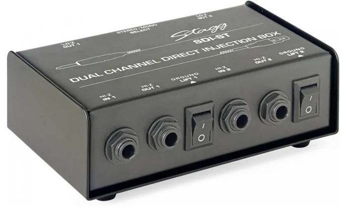 Stagg SDI-ST DI-Box stereo