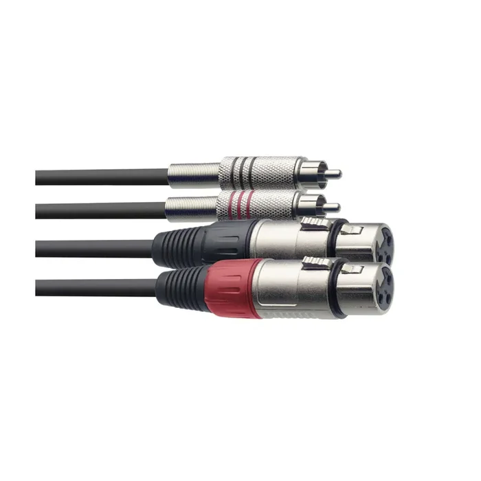 Stagg STC3CMXF Zwillingskabel