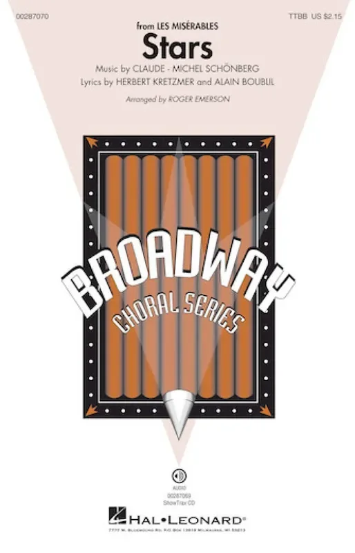 Stars (Arr. Roger Emerson) Männerchor mit Begleitung