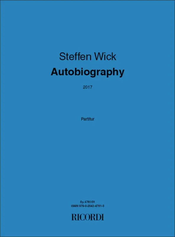 Steffen Wick Autobiography