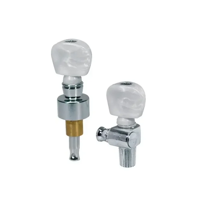 Stemmechanieken voor 5-snarige banjo, professioneel model, chroom