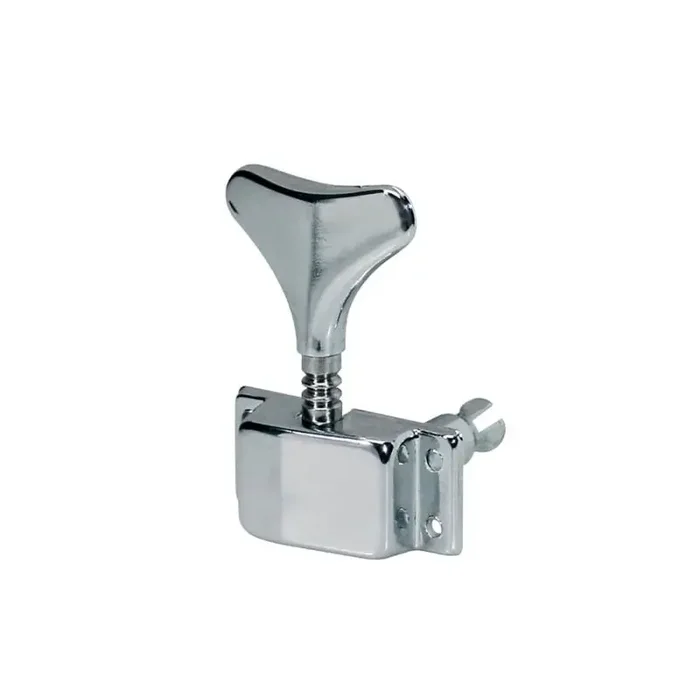 Stemmechanieken voor basgitaar, 4x links, chroom