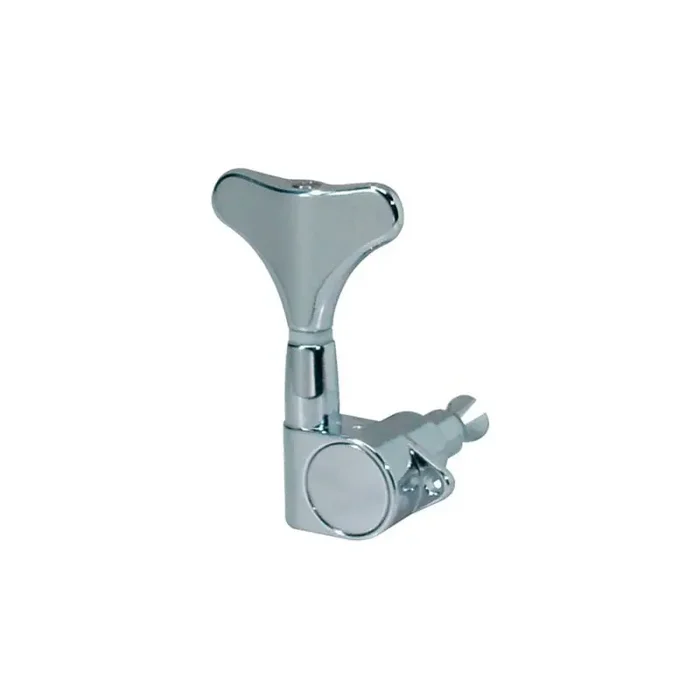 Stemmechanieken voor basgitaar, die cast, 2x links+2x rechts, chroom