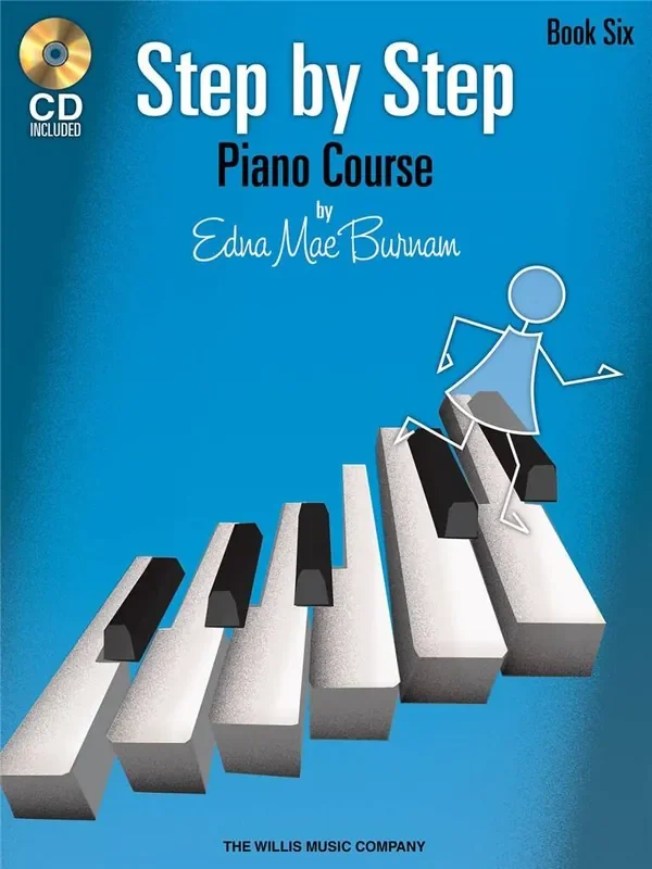 Step by Step Piano Course – Book 6 with CD