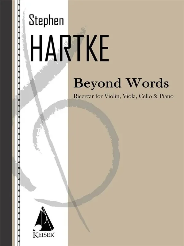 Stephen Hartke Beyond Words Ricercar Streichtrio