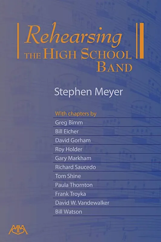 Stephen Meyer Rehearsing the High School Band