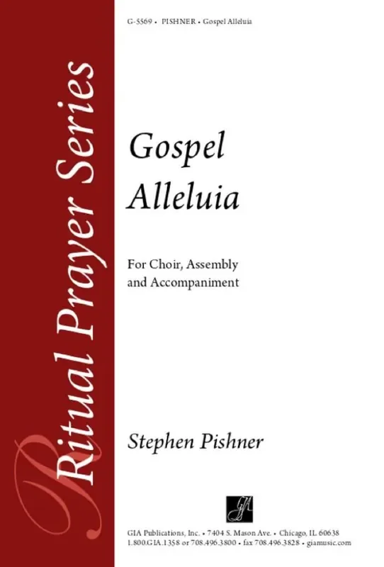 Stephen Pishner Gospel Alleluia Gemischter Chor mit Begleitung