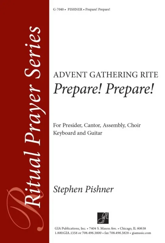 Stephen Pishner Prepare! Prepare! Gemischter Chor mit Ensemble