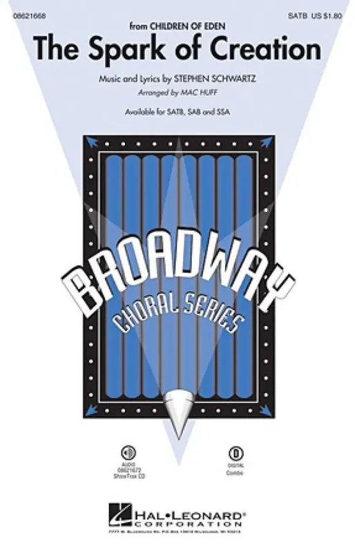 Stephen Schwartz The Spark of Creation (Arr. Mac Huff) Frauenchor mit Begleitung
