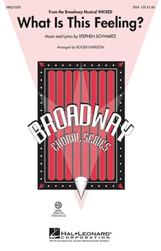 Stephen Schwartz What is This Feeling? (Arr. Roger Emerson) Frauenchor mit Klavier/Orgel