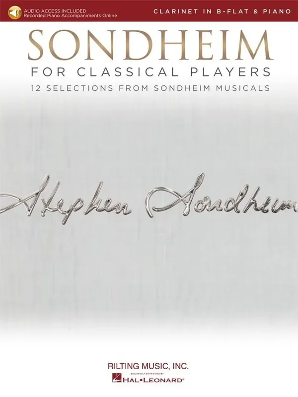 Stephen Sondheim Sondheim for Classical Players Klarinette mit Begleitung