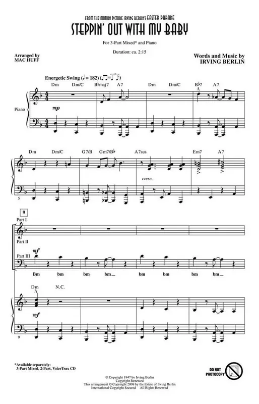 Steppin‘ Out with My Baby