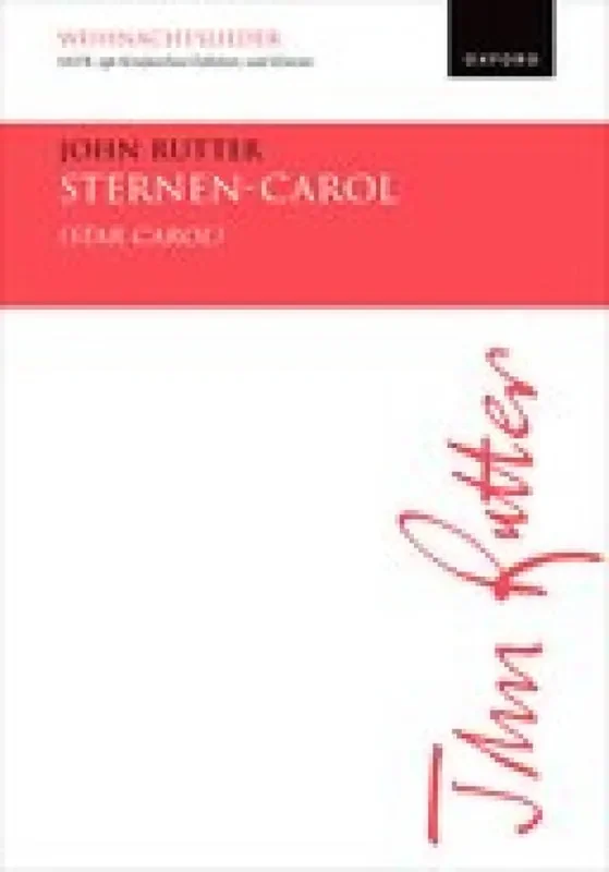 Sternen-Carol (Star Carol) Gemischter Chor mit Begleitung