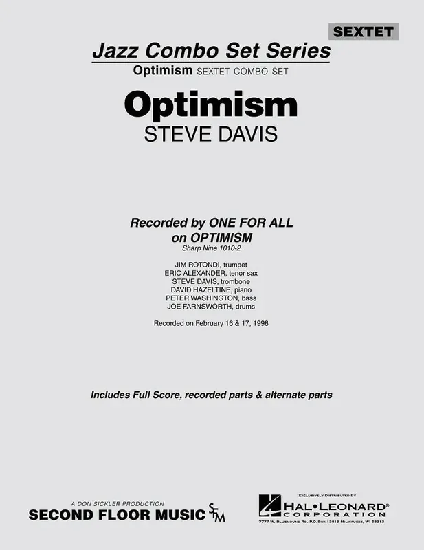 Steve Davis Optimism Jazz Ensemble