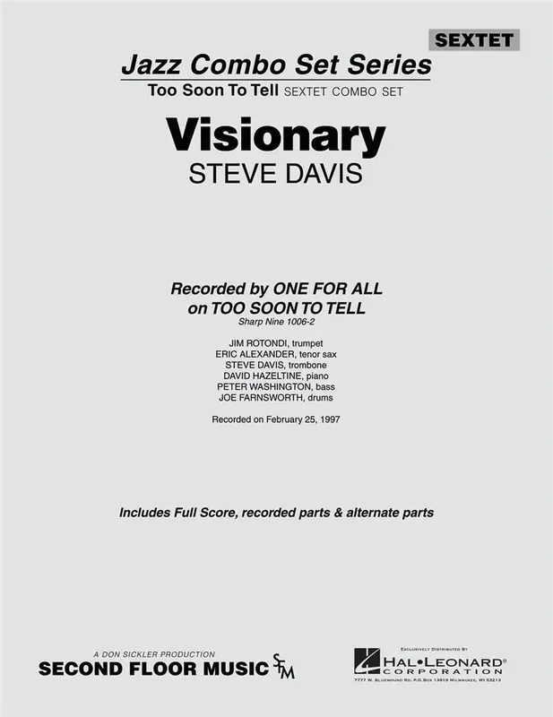 Steve Davis Visionary Jazz Ensemble