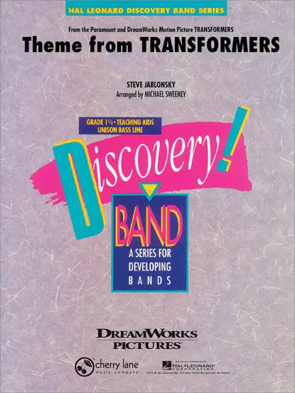 Steve Jablonsky Theme from „Transformers“ (Arr. Michael Sweeney) Blasorchester