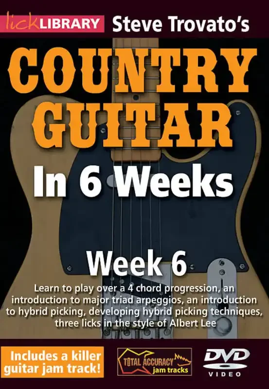 Steve Trovato‘s Country Guitar in 6 Weeks