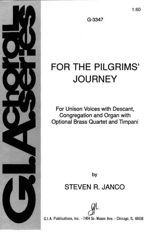 Steven Janco For the Pilgrims‘ Journey Gemischter Chor mit Ensemble