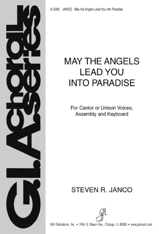 Steven Janco May the Angels Lead You into Paradise Gemischter Chor mit Klavier/Orgel