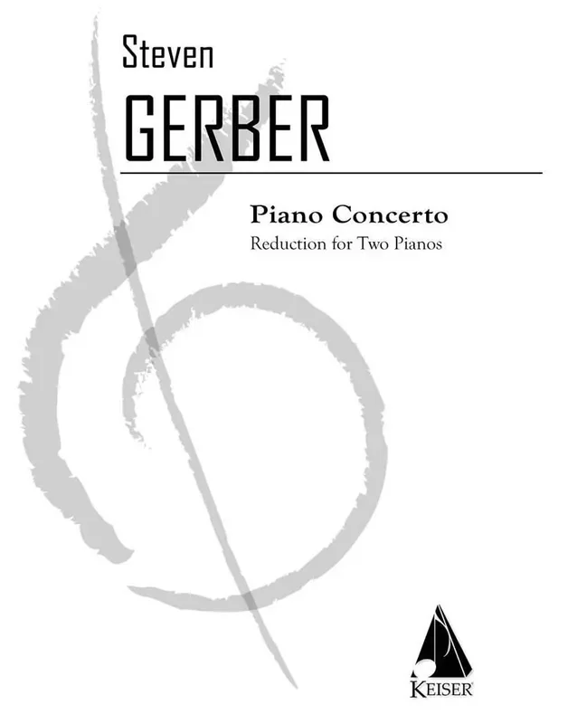 Steven R. Gerber Piano Concerto Klavier Solo