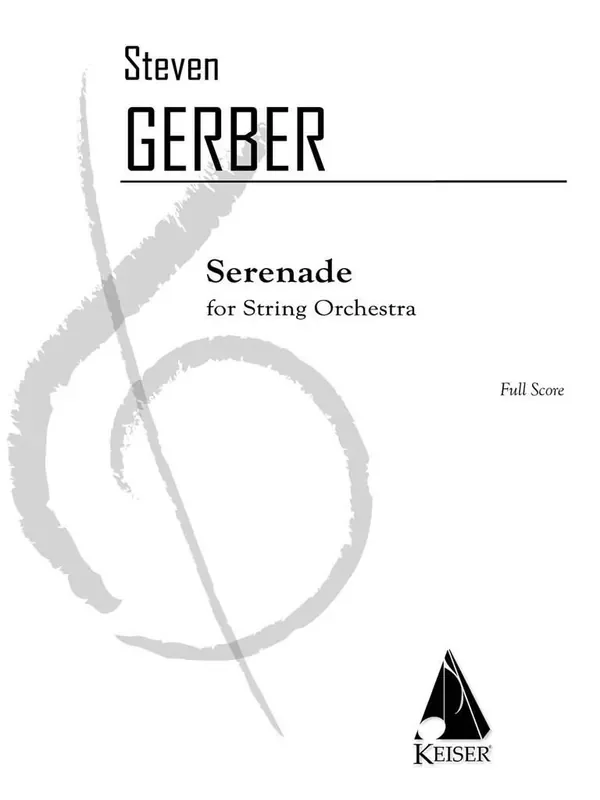 Steven R. Gerber Serenade Streichorchester