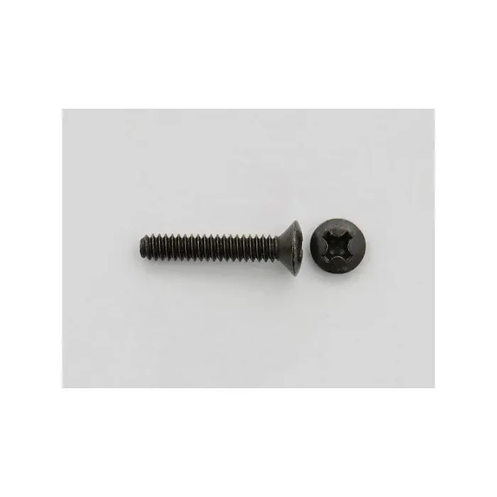 Strat-PU-Screw US, sunk, black