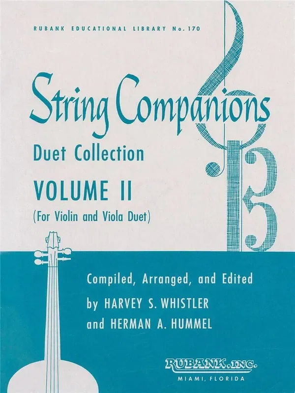 String Companions, Volume 2 (Arr. Harvey S. Whistler) Violin Duett
