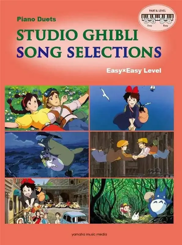 Studio Ghibli Song Selection for Duet/English Klavier Duett