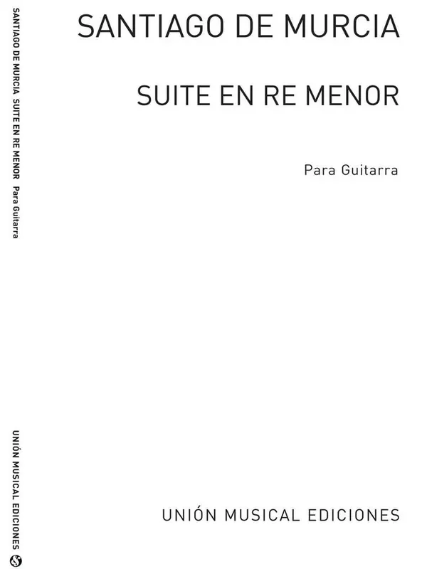 Suite En Re Menor Gitarre Solo