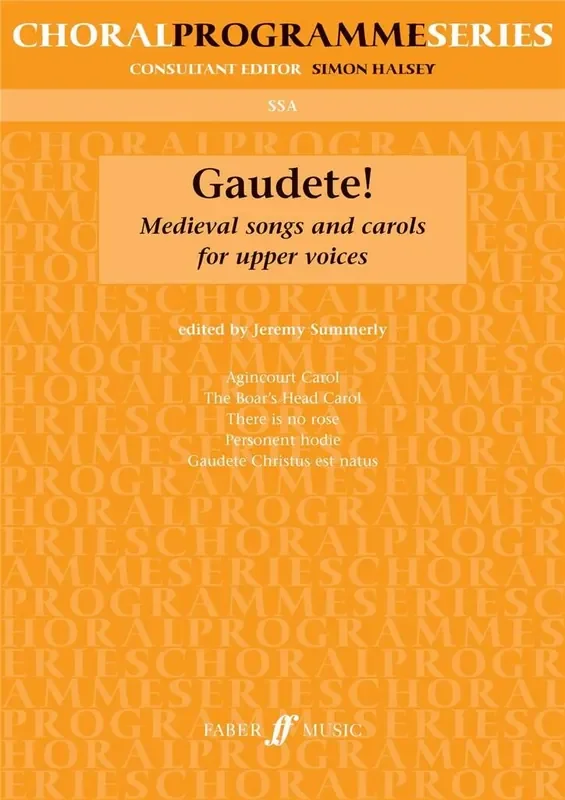Summerly Gaudete Medieval Songs Frauenchor mit Begleitung