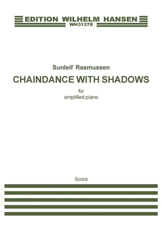 Sunleif Rasmussen Chaindance With Shadows Klavier Solo