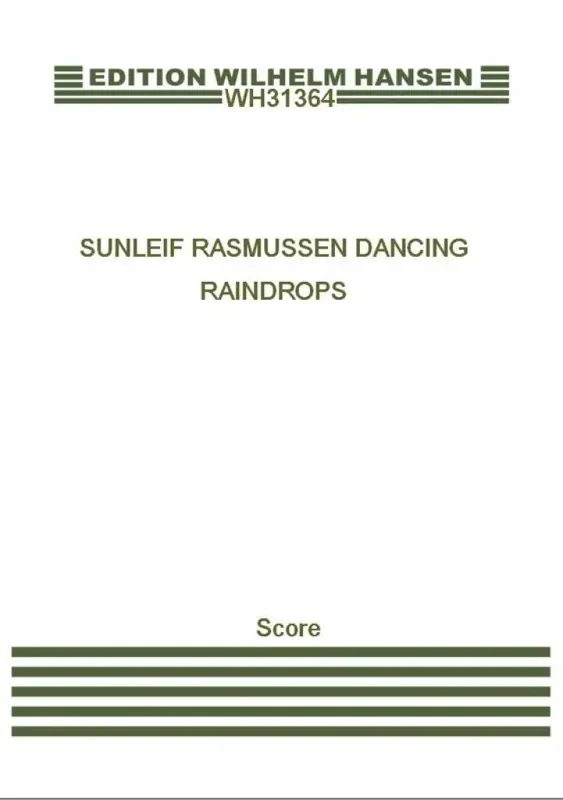 Sunleif Rasmussen Dancing Raindrops Kammerensemble