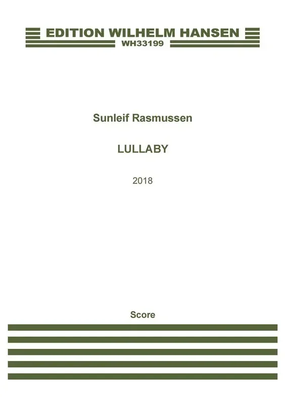 Sunleif Rasmussen Lullaby Flöte mit Begleitung